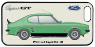 Ford Capri MkII RS3100 1974 Phone Cover Horizontal